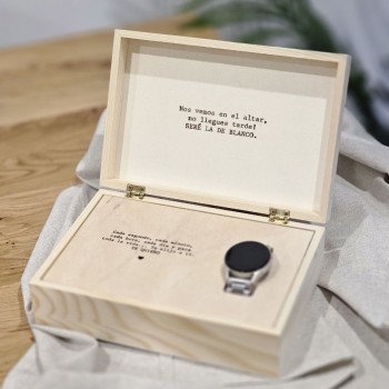 Caja personalizada para reloj